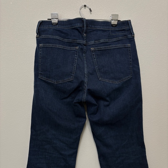 J. Crew Mid Rise Kickout Jean - Dark wash, 31 - Picture 6 of 7